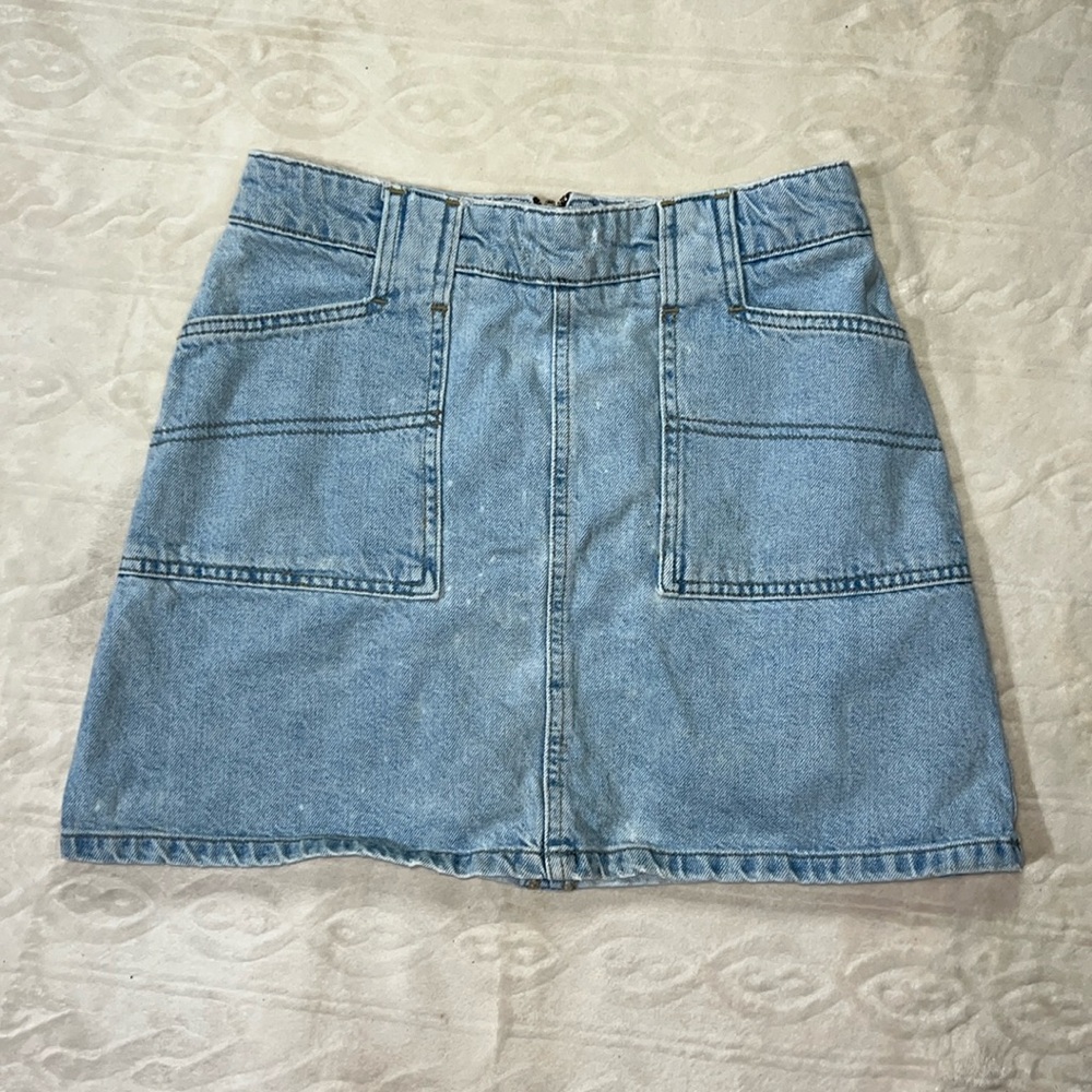 BDG mini denim skirt